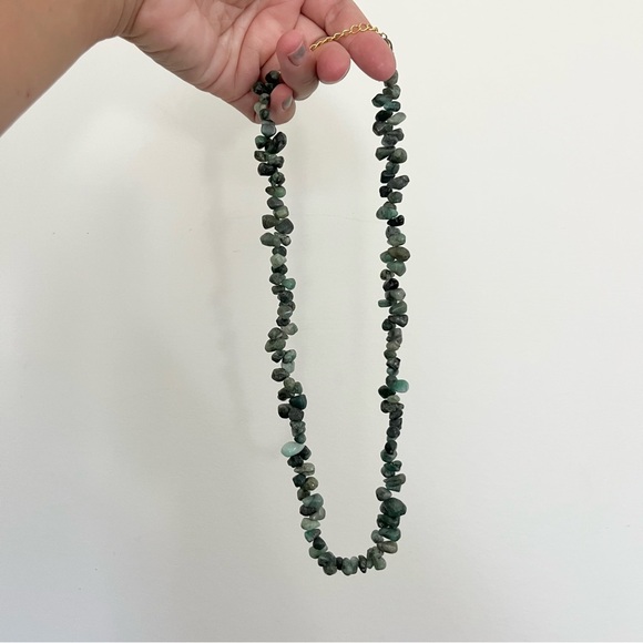 Stauer Cayman Emerald Necklace Green Precious Stones Gems 200 CTW Beautiful - Picture 3 of 8